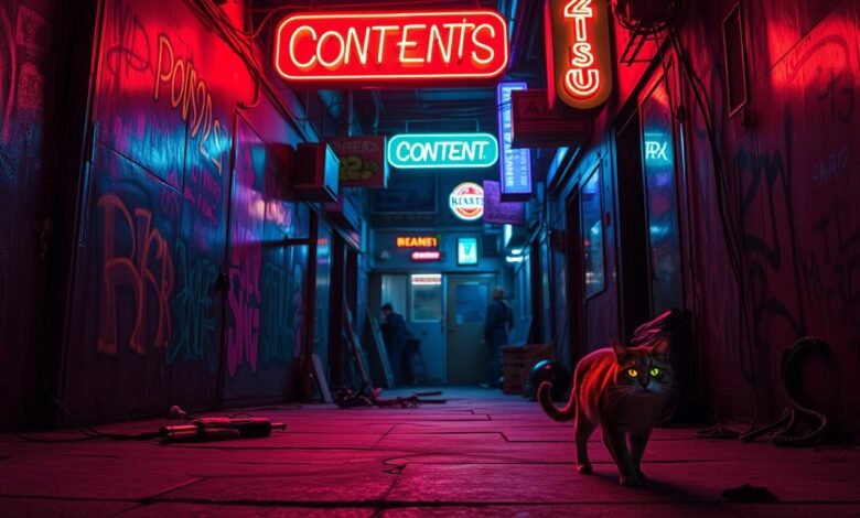Content House Back-Alley Aesthetic 2025